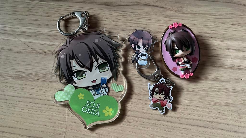 Anime sleutelhangers en towels, Ophalen of Verzenden, Zo goed als nieuw, Knuffel of Figuurtje