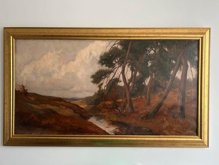 Schilderij Xeno Munninghoff, Antiek en Kunst, Kunst | Schilderijen | Klassiek, Ophalen of Verzenden