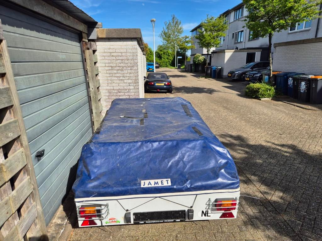 Jamet Arizona 2004, Caravans en Kamperen, Ophalen, Beige, Aanwezig, Meer dan 6