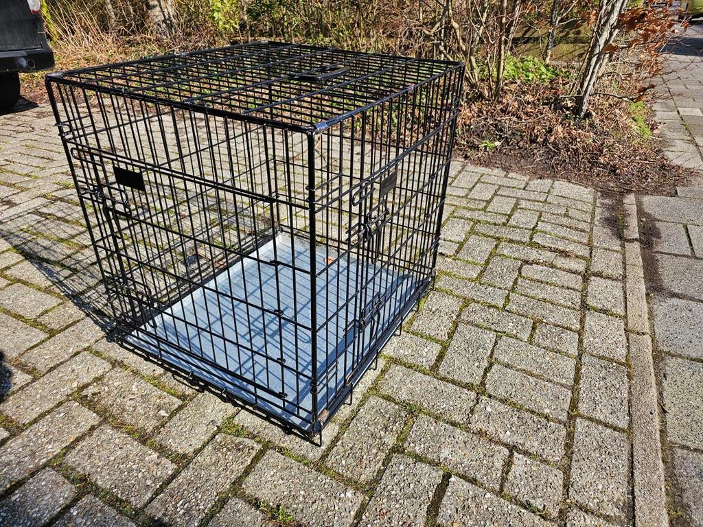 Hondenbench, Dieren en Toebehoren, Hondenhokken, Ophalen of Verzenden, Zo goed als nieuw, 75 tot 110 cm, Minder dan 65 cm