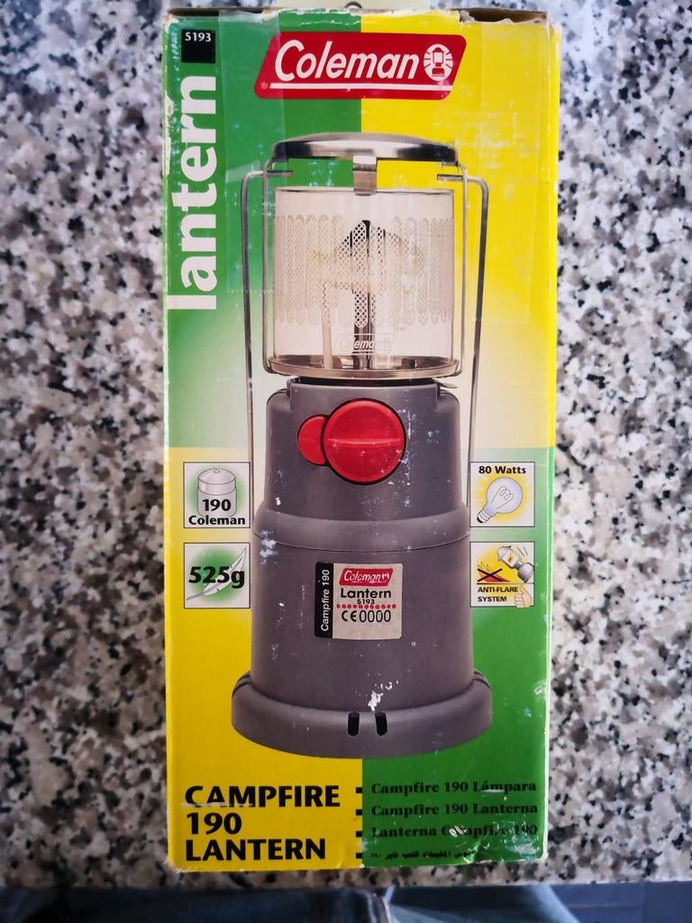 Coleman gaslamp, Ophalen of Verzenden