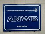 Anwb camping emaille bord, Ophalen of Verzenden