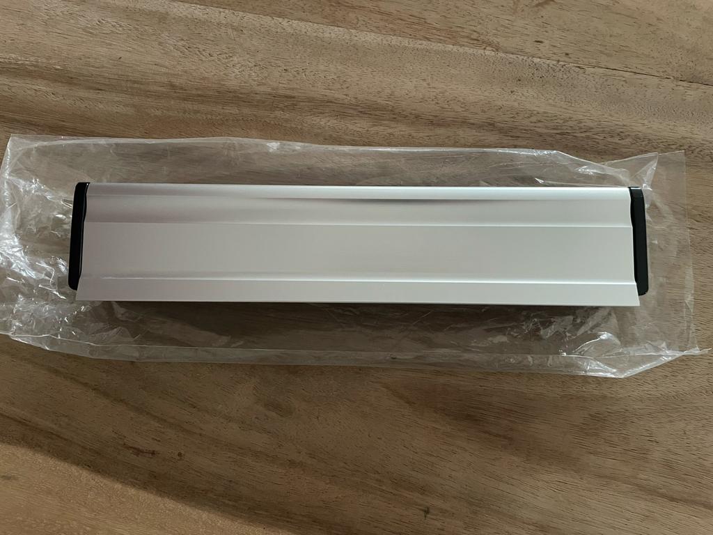 Brievenbus / briefplaat voor kunststof deur – nieuw, Ophalen of Verzenden, Zo goed als nieuw, Kunststof