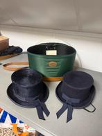 Twee ruiter hoeden wegener met hoedenkoffer horka, Ophalen of Verzenden, Zo goed als nieuw