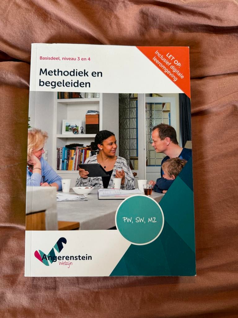 Schoolboek Methodiek en begeleiden - Angerenstein Welzijn, Boeken, Ophalen of Verzenden, Nieuw, Overige niveaus, Overige vakken