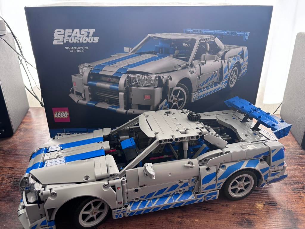 Lego 42210 Nissan Skyline GT-R34, Ophalen of Verzenden, Zo goed als nieuw, Complete set, Lego