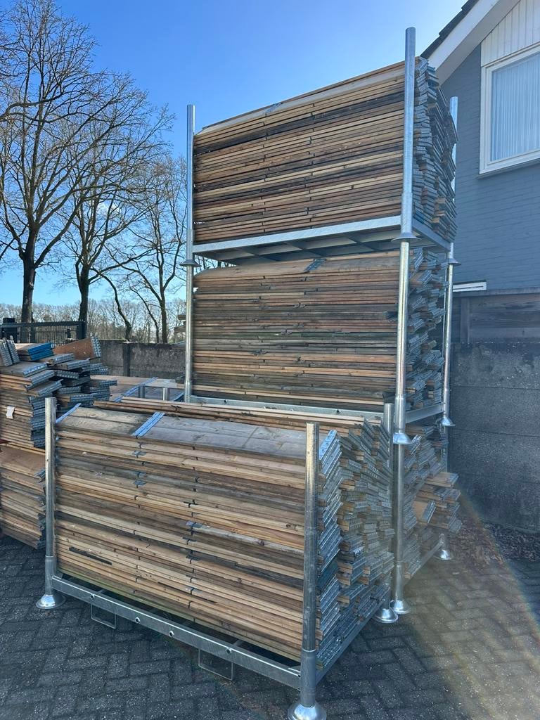 Palletranden l gebruikt l 120x80 l 600/700 stuks, Ophalen of Verzenden