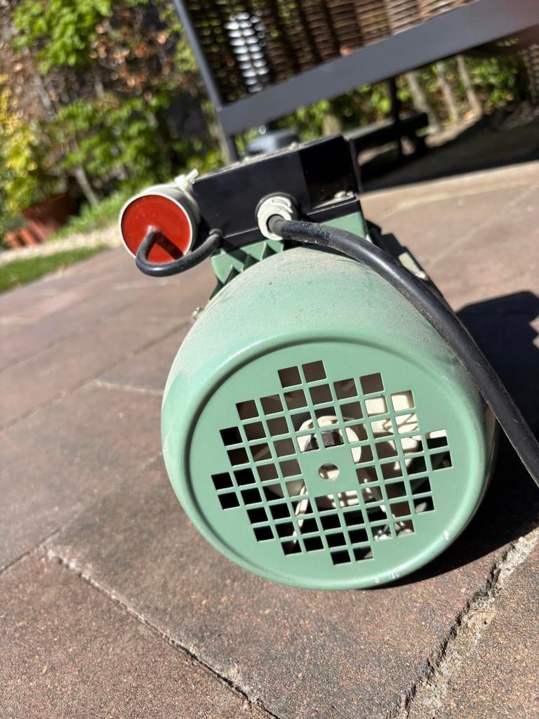 Ferm 1 fase asynchroon motor, Doe-het-zelf en Verbouw, Motoren, Ophalen of Verzenden, Gebruikt, Elektromotor