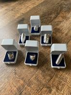 6 opvallende grote zilveren ringen, Sieraden, Tassen en Uiterlijk, Ringen, Ophalen of Verzenden, Gebruikt, Zilver, Dame