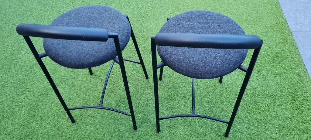barkrukken, Huis en Inrichting, Barkrukken, Ophalen, Met voetsteun, 60 tot 90 cm, Zo goed als nieuw