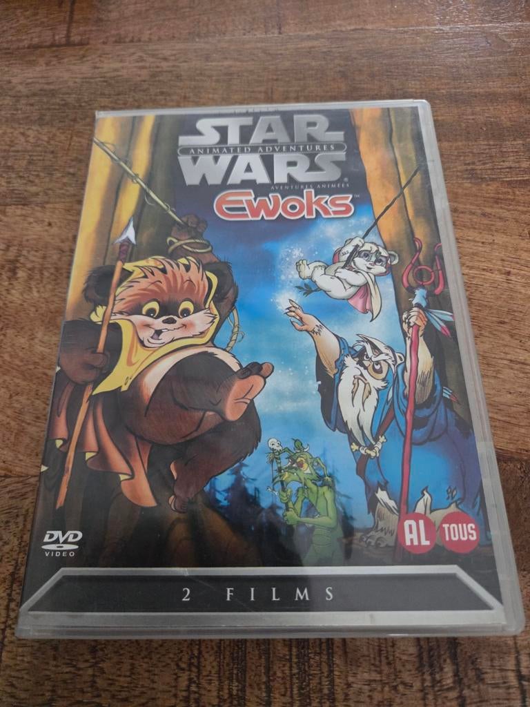 Star wars ewoks dvd, Amerikaans, Overige typen, Ophalen of Verzenden, Zo goed als nieuw