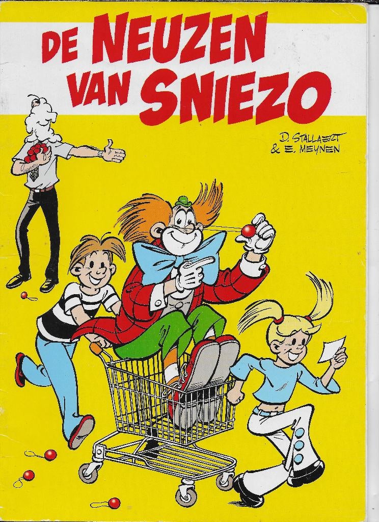 Stripboek: De neuzen van Sniezo, Eén stripboek, Ophalen of Verzenden, Gelezen