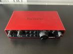 Focusrite Scarlett 2i2 MK4 Audio Interface Zo Goed Als Nieuw, Computers en Software, Geluidskaarten, Ophalen of Verzenden, Zo goed als nieuw
