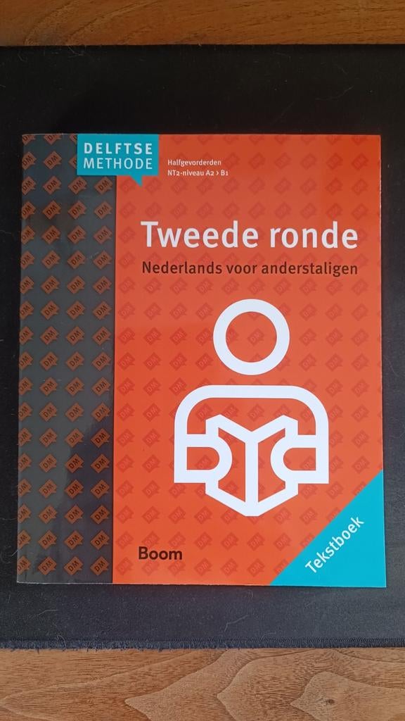 Tweede Ronde Delftse Methode - Tekstboek, Ophalen of Verzenden, Zo goed als nieuw, J.L. Wesdijk; A. Blom, Nederlands