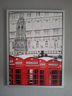 Ikea Schilderij- Londen- 77x57 cm, Ophalen of Verzenden, Zo goed als nieuw, Schilderij, 75 cm of meer