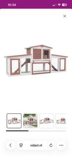 Konijnen hok, 110 cm of meer, Nieuw, Hok, Ophalen