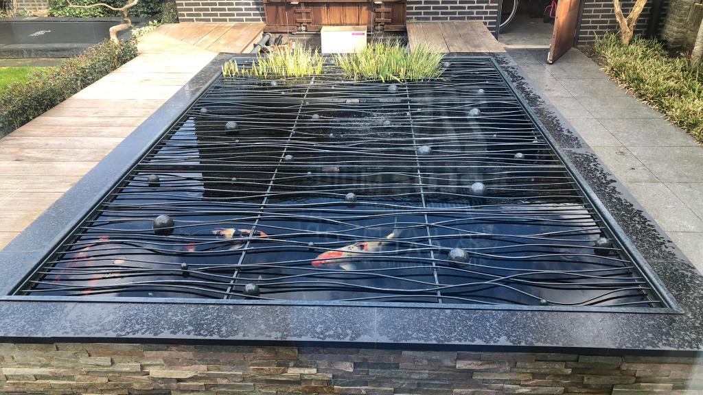 Vijver sierrooster / rek, Tuin en Terras, Vijvers, Ophalen, Gebruikt