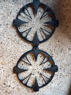 Set van 2 zwarte speaker grills kicker, Auto diversen, Ophalen of Verzenden, Gebruikt