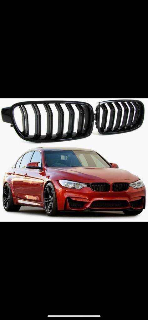 BMW M Performance, M3 nieren in zwart of carbon, Ophalen of Verzenden