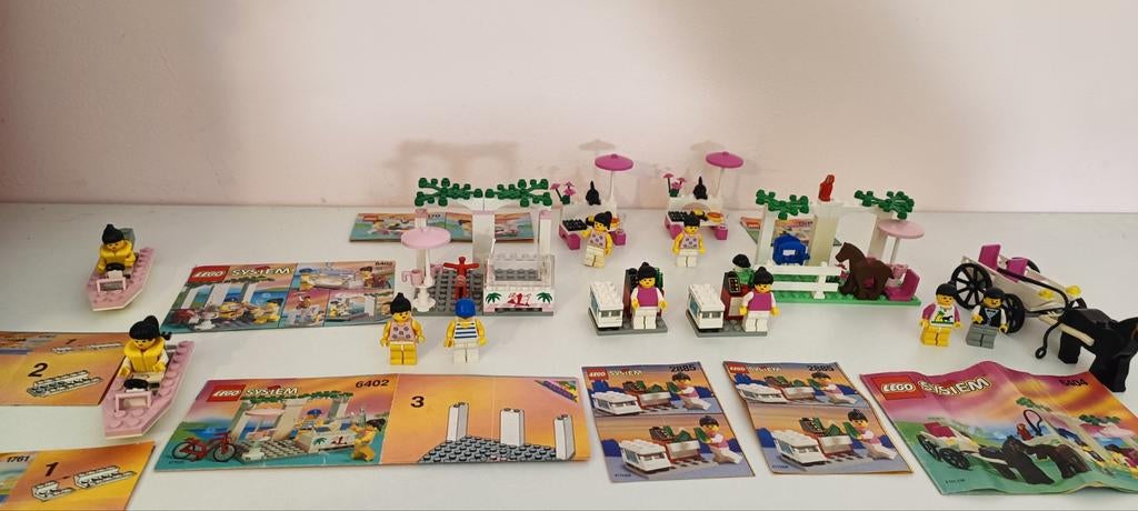Lego vintage partij paradisa sets, Ophalen of Verzenden, Zo goed als nieuw, Complete set, Lego