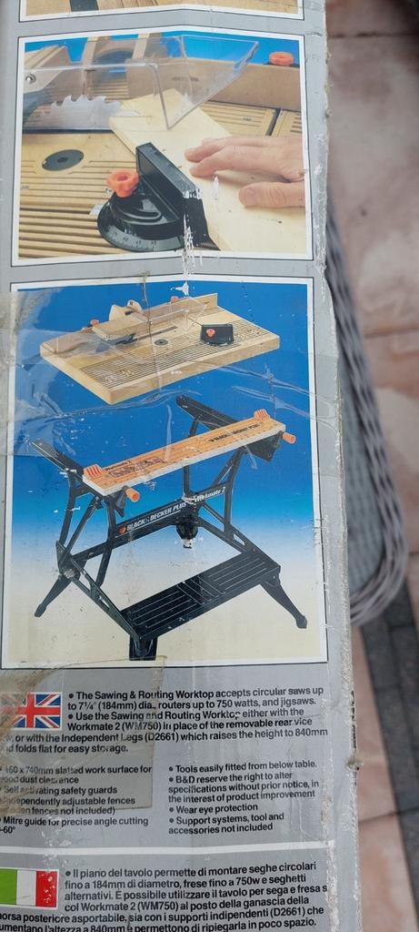 Zaag en bovenfrees hulp, Doe-het-zelf en Verbouw, Ophalen of Verzenden, Nieuw