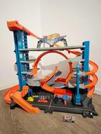 Hot Wheels Ultimate Garage City met auto's, Ophalen of Verzenden, Gebruikt, Handmatig, Hot Wheels