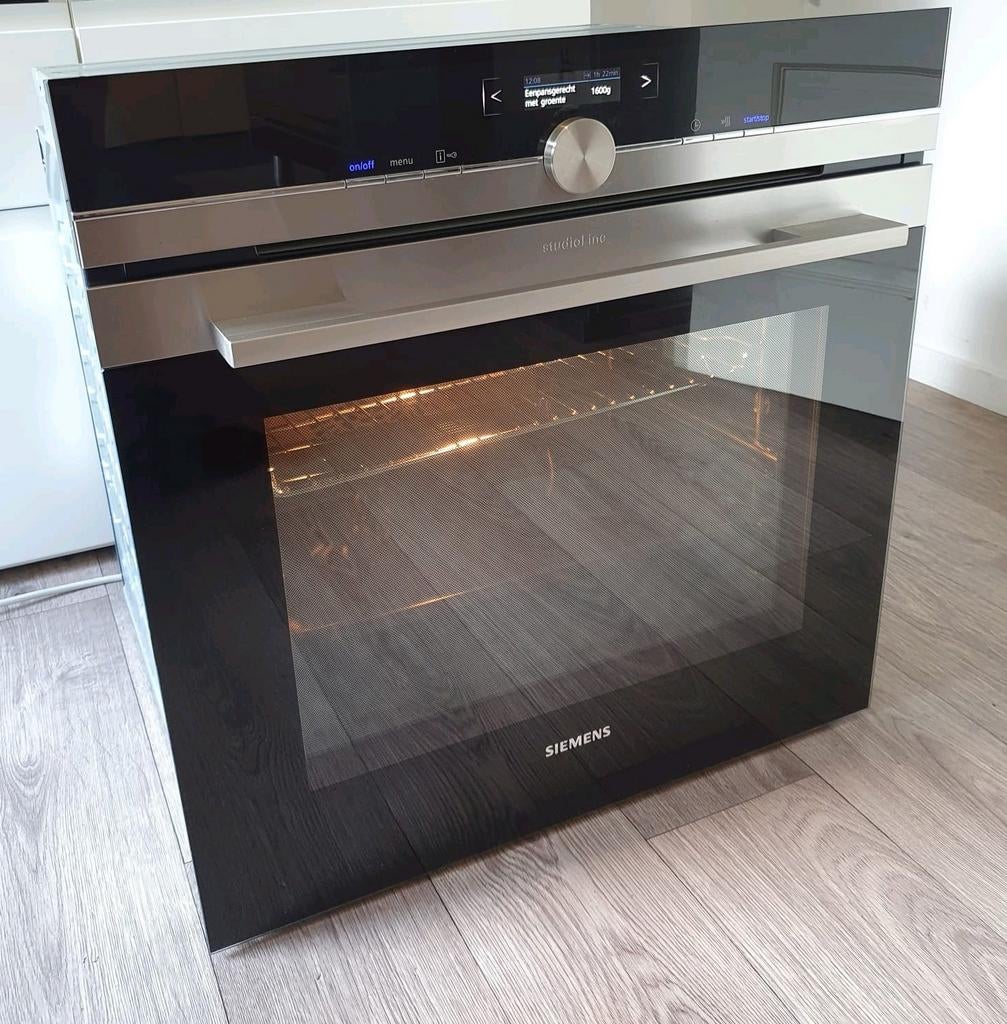 Luxe Siemens StudioLine inbouw oven zelfreinigingssysteem!, Witgoed en Apparatuur, Ophalen, Hete lucht, 60 cm of meer, Zo goed als nieuw