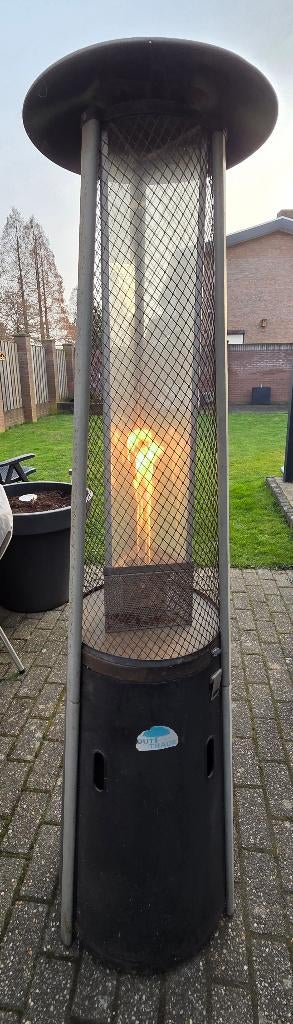 Mooie terrasverwarmer / sfeerhaard, Ophalen, Gebruikt, Gas, Vloer