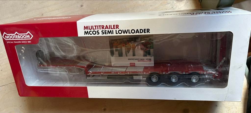 Nieuwe Nooteboom Multitrailer MCOS Semi Lowloader 1:32, Ophalen of Verzenden, Zo goed als nieuw