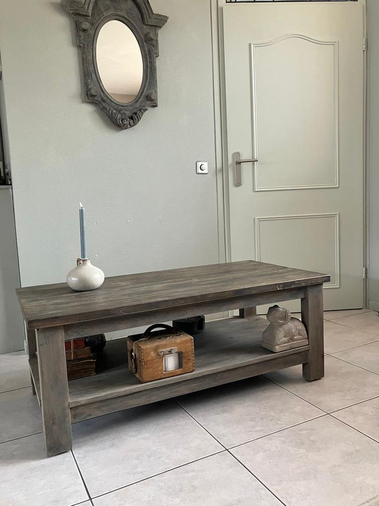 Salontafel, 100 tot 150 cm, Zo goed als nieuw, Minder dan 50 cm, Rechthoekig