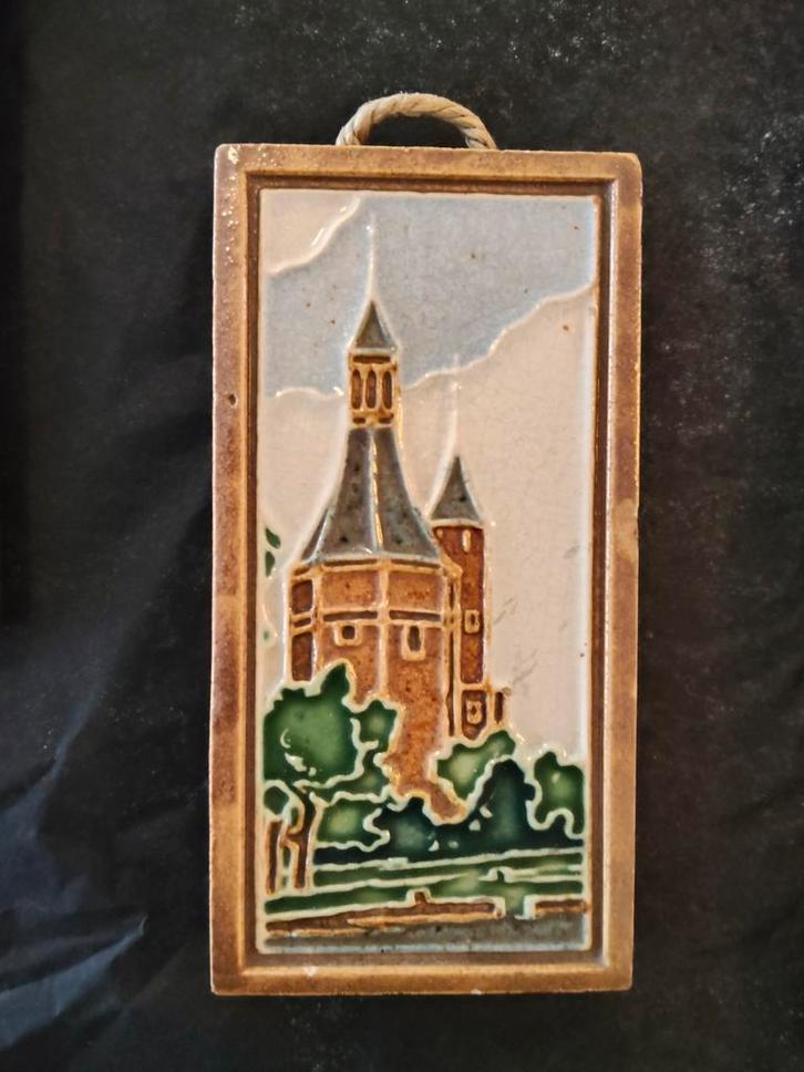 Westraven Utrecht Tegel - 10x5 cm, Antiek en Kunst, Antiek | Wandborden en Tegels, Ophalen
