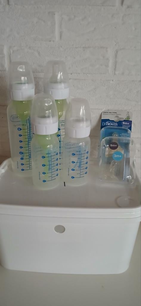 Dr. Brown's Babyflessen met Spenen - Anti-Koliek Set, Ophalen, Gebruikt, Overige typen