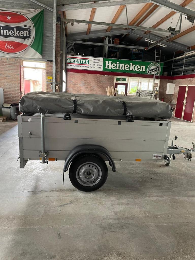 Aanhangwagen met daktent, Ophalen, Tot en met 2