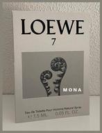 Loewe 7 niche parfum sample proefje tester monster, Verzenden, Nieuw