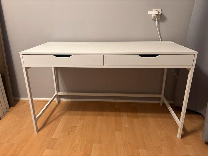 IKEA Alex bureau met lades en opbergruimte, Huis en Inrichting, Bureaus, Gebruikt, Bureau-kast combinatie, IKEA, Modern, Spaanplaat of MDF