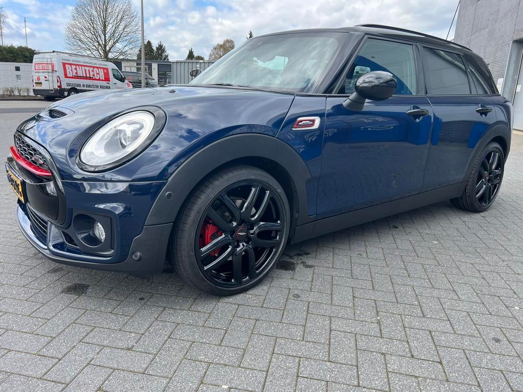 Mini Clubman 2.0 192pk Aut 2016 Blauw JCW, Auto's, 1998 cc, Blauw, Particulier, Geïmporteerd
