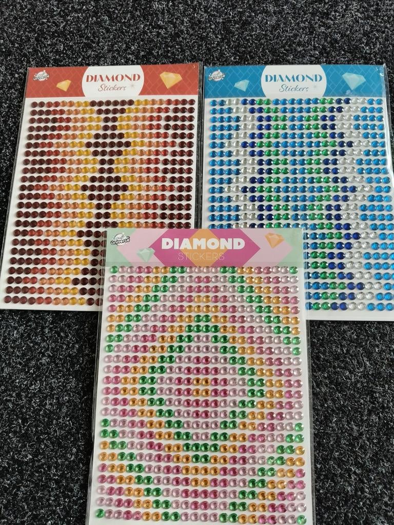Diamond stickers, Ophalen of Verzenden, Nieuw, Knutselwerk