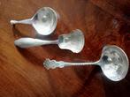 Zilveren lepels ...oa sauslepel...3 stuks...gemerkt, Antiek en Kunst, Antiek | Bestek, Ophalen of Verzenden
