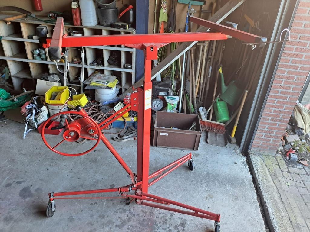 Robuuste bouwlift voor gipsplaten en meer, Doe-het-zelf en Verbouw, Bouwliften, Ophalen