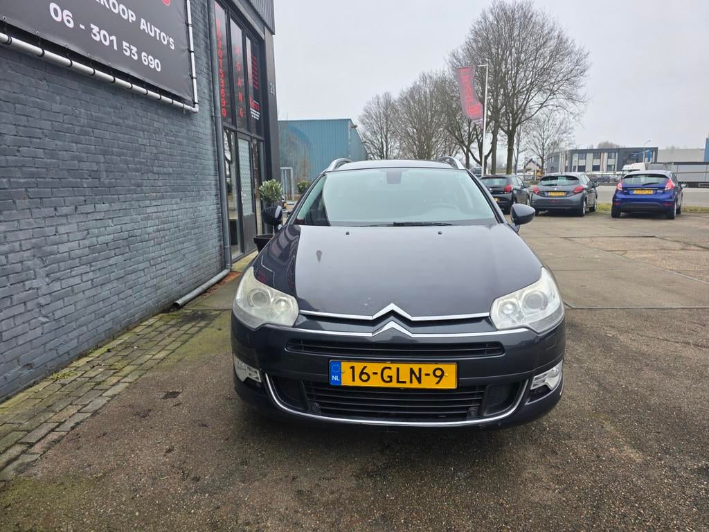 Citroen C5 Tourer 2.0 16V Exclusive, Voorwielaandrijving, Gebruikt, Zwart, 4 cilinders
