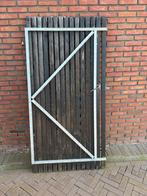 Schuttingdeur 90cm breed - Gratis af te halen, Ophalen, Met poort, Gebruikt, Tuinhek