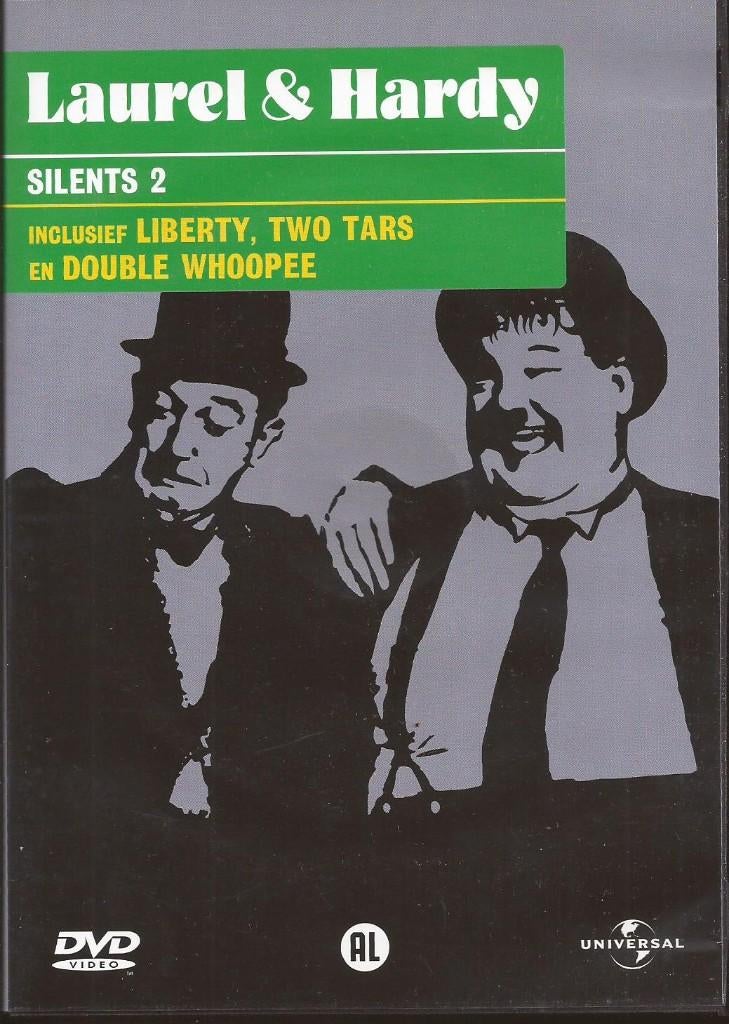 LAUREL & HARDY  -  silents 2   (2dvdset), Ophalen, Alle leeftijden, Zo goed als nieuw, Komedie