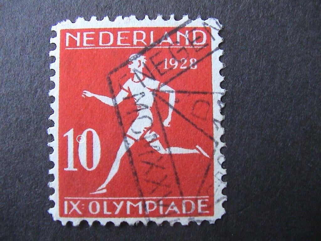 Plaatfout 217 , gestempeld., Postzegels en Munten, Verzenden, T/m 1940, Gestempeld
