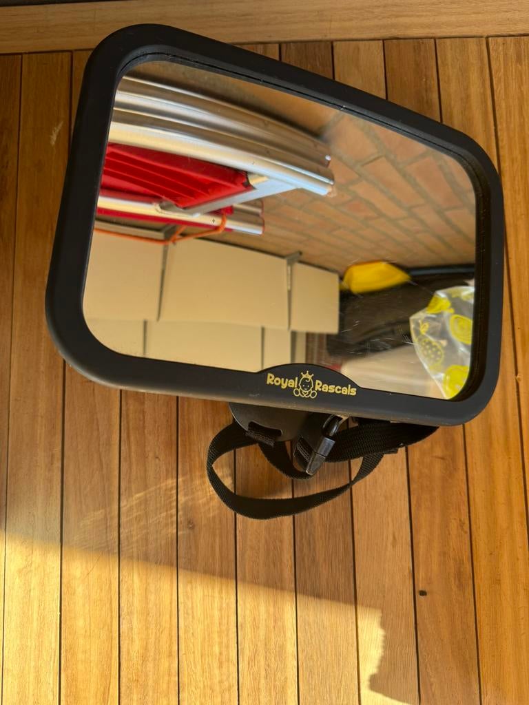 Royal rascals autospiegel baby, Ophalen of Verzenden, 15 t/m 36 kg, Overige merken, Autogordel