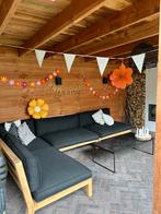 Palletkussens Hidde zwart van Karwei - 3x recht, 1x hoek, Tuin en Terras, Tuinsets en Loungesets, Ophalen, Overige materialen