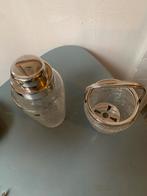 Vintage WMF Verzilverde Cocktailset met Kristal, Ophalen of Verzenden