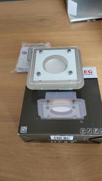 2x AEG Plafonnière LED, Ophalen of Verzenden, Zo goed als nieuw, Metaal, Modern