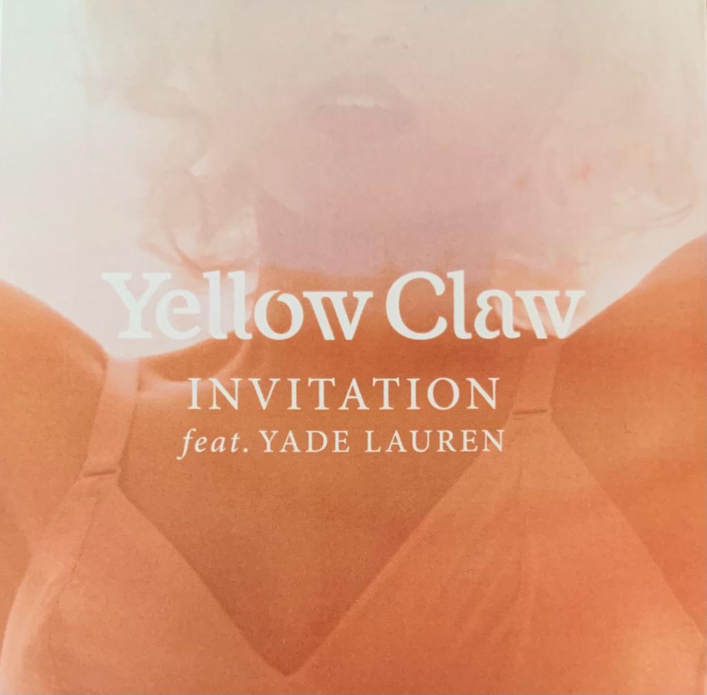 Yellow Claw Feat. Yade Lauren ‎– Invitation CDS PROMO / TRAP, 1 single, Verzenden, Zo goed als nieuw, Dance