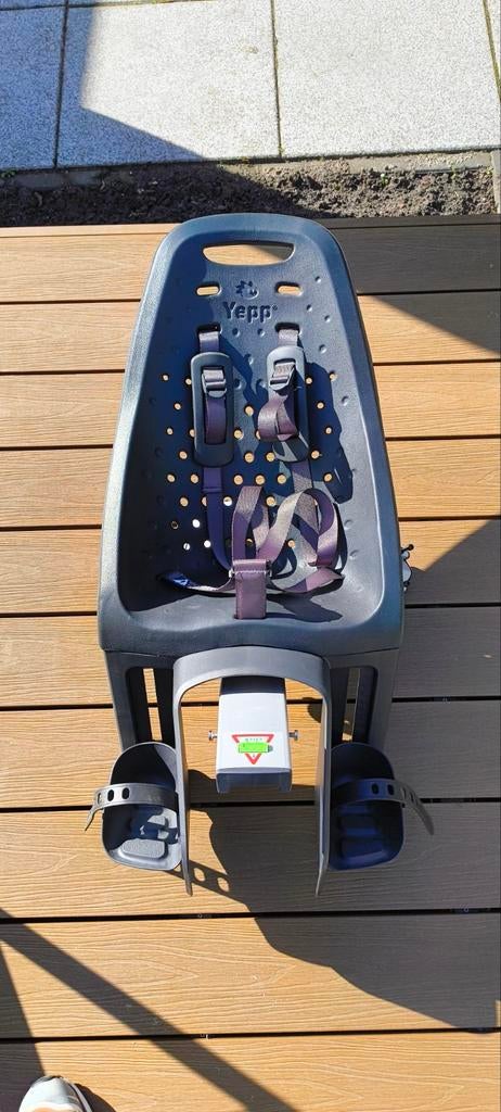 Thule Yepp Maxi ZB Fietsstoel - Achterzitje, Ophalen, Achterzitje, Voetsteuntjes, 9 t/m 18 kg