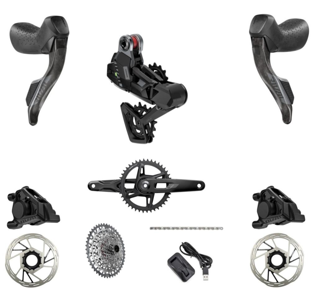 SRAM Rival AXS E1 1x13 XPLR groepset, Fietsen en Brommers, Fietsonderdelen, Nieuw, Overige typen, Ophalen of Verzenden